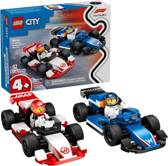 Picture of LEGO City F1 Williams Racing & F2 HAAS Race Car