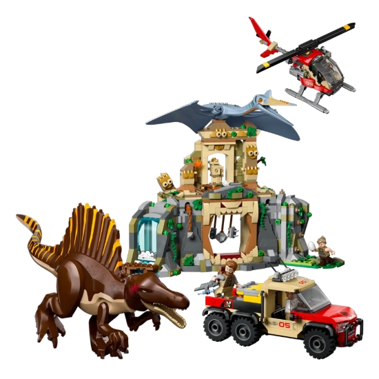 Picture of LEGO Jurassic World Spinosaurus & Quetzalcoatius Air Mission